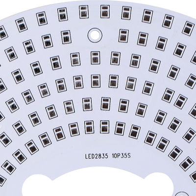 Carte PCB de carte PCB en aluminium Min Line Width 0.15mm SMD 3535 LED de base