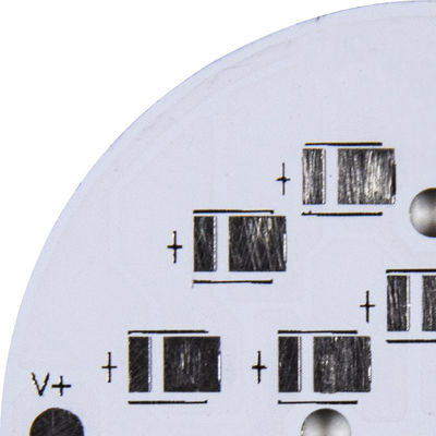 Le double de la puissance 200w SMD LED a dégrossi la forme ronde faite sur commande en aluminium de carte PCB