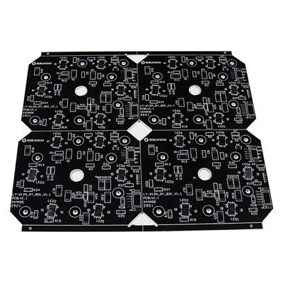 Services à simple face plaqués d'Assemblée de carte PCB de tour de prototypes rapides de carte PCB de la carte PCB en aluminium de LED